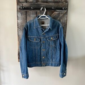 Men's Vintage Lee Dark Wash Jean Jacket